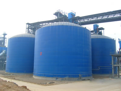 华容水泥钢板库改造