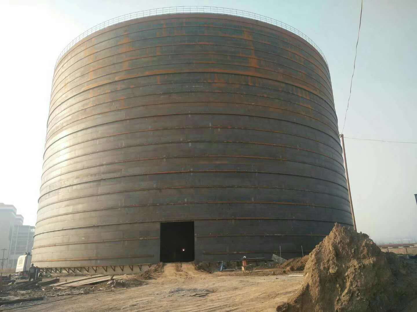 华容承建大型钢板库的好处及原理