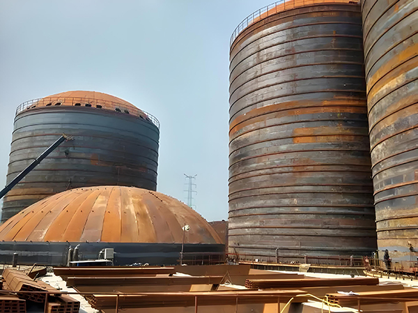 华容焦粉钢板仓